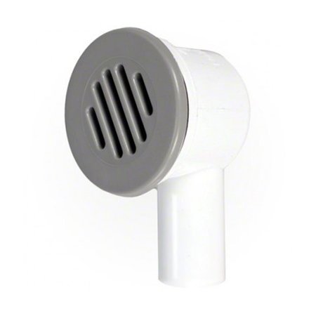 HANDSON 2 in. Face Drain Valve with Cover - Gray HA1188592